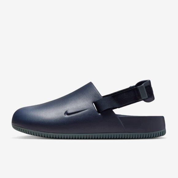 Nike Calm Mule NA Slides Sandals Obsidian Blue Slate Size 12 - Picture 1 of 12
